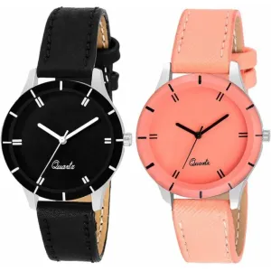  Set of 2 Watch For Men & Women Analog Watch (s)