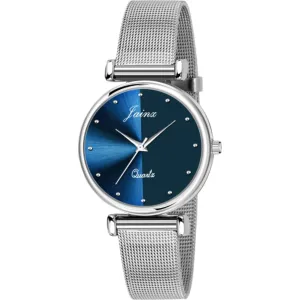Jainx Blue Dial Mesh Band Analog Watch  - For Women
(s)