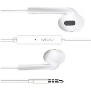Vivo Wired in-Ear Earphone Especially For All Smartphones (White) Pack of 1