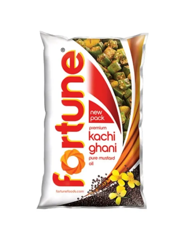 Fortune Premium Kachi Ghani Pure Mustard Oil 1 L