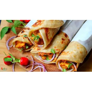 Egg Chicken Lacha Roll 