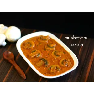 Mushroom masala