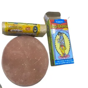 Chanden Chakla 4 inches With gopi Chanden 