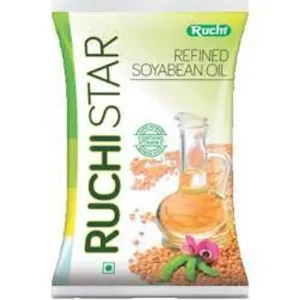 RUCHI STAR SOYA OIL POUCH, 1 L