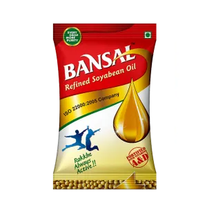 Bansal Soya Oil Pouch, 1 L