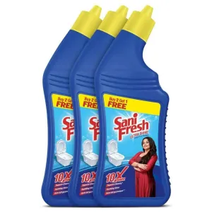 Sanifresh Ultra Shine Toilet Cleaner 500 ml (Buy 2 Get 1 Free)
