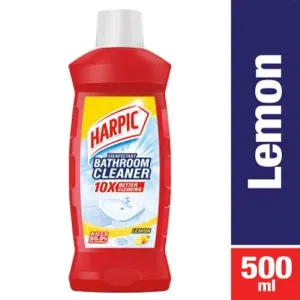 Harpic Lemon Disinfectant Bathroom Cleaner 500 ml / 1 L