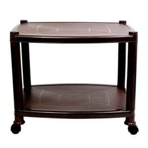 Plastic Coffee Table (Brown, DIY) 