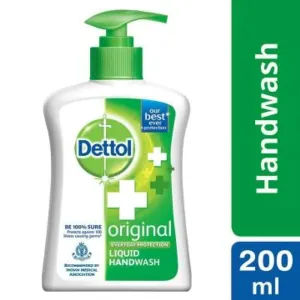 Dettol Original Liquid Handwash 200 ml (Pump Bottle)