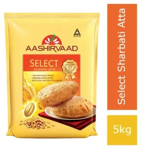 Aashirvaad Select Sharbati Whole Wheat Atta 5 kg