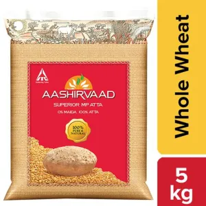 Aashirvaad Whole Wheat Atta 5 kg