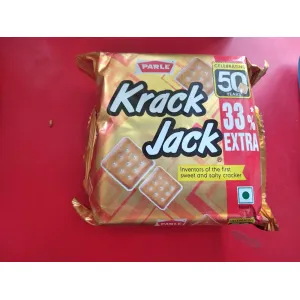 Parle krack jack Biscuits 34.36 gm