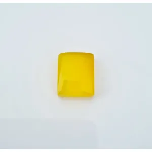 Square Yellow Agate Peela Hakik
