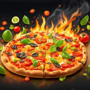 VEG MAHARAJA PIZZA @ RAVI BAKERY