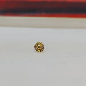 Gold Nose Pin W- 0.230 mg GNP03