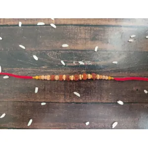 Chandan rudraksha rakhi