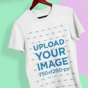 Personalised cotton half t.shirt