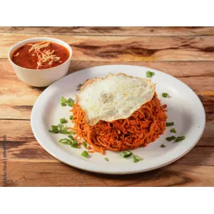 Chicken triple noodles 