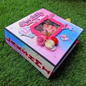 New Born Baby Scrapbook for Birthday 