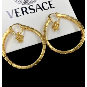 VERSACE HOOPS EARRINGS 