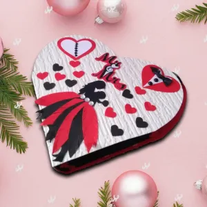 Valentines Special 7 days Scrapbook | Heart Scrapbook