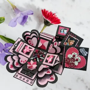 3 Layer Explosion Box | Pink Explosion Box