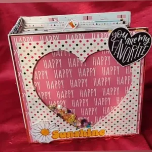 U are my sunshine | Best Friend Birthday Scrapbook