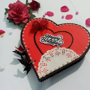 Heart Scrapbook | Red Theme scrapbook