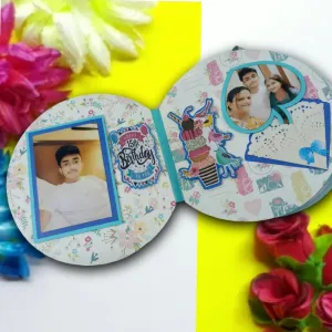 Semi circle Scrapbook