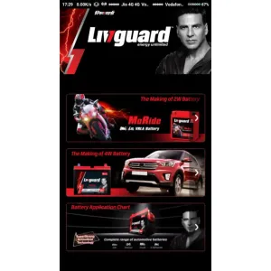 LIVGUARD AUTOMOTIVE BATTERY
