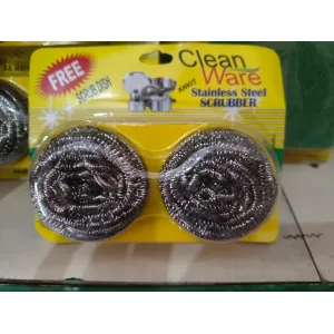 Stainless steel scrub 
