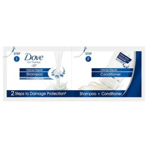 Dove intense repair shampoo+conditioner sachet