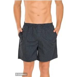 Stylish Maroon Cotton Blend Regular Shorts For Men

