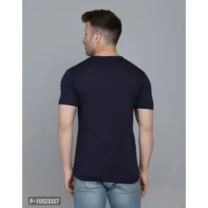 IESHNE LIFESTYLE Men's Cotton Blend Regular Fit Round Neck t-Shirt

