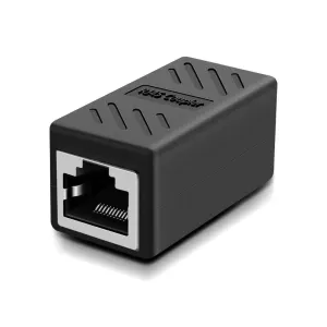 RJ45 Coupler Ethernet Coupler Cat7, Cat6 Cat5e RJ45 8P8C Inline LAN Coupler Ethernet Exten