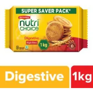 BRITANNIA NutriChoice Digestive High Fibre Biscuits Digestive 5x0.2kg