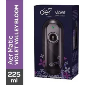 Godrej Aer Matic Violet Valley Bloom Automatic Spray 225ml