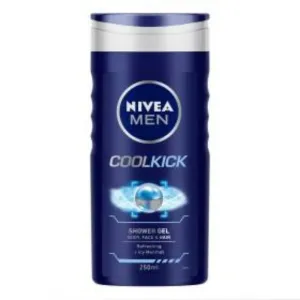 NIVEA Body Wash, Cool Kick with Refreshing Icy Menthol, Shower Gel for Body, Face & Hair 2