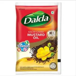 Dalda Kachi Ghani Mustard Oil Pouch 1l