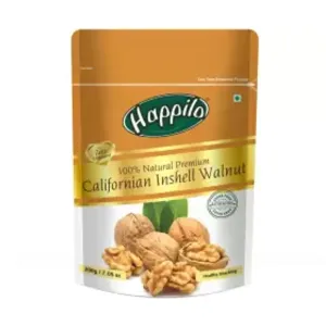 Happilo Natural Premium Californian Inshell Akhrot/ Walnuts 200gm