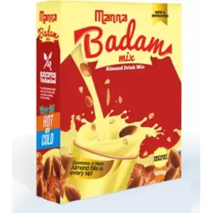 Manna Badam Milk Drink Mix 400gm