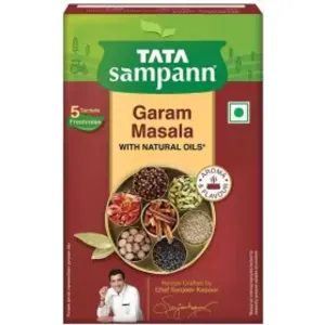 Tata Sampann Garam Masala with Natural Oils, Crafted by Chef Sanjeev Kapoor 100gm