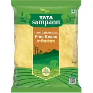 Tata Sampann 100% Chana Dal Fine Besan, Gram Flour 1kg