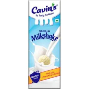 Cavin's Vanilla Milkshake, with Zinc, Vitamin A & D, No Preservative 1L