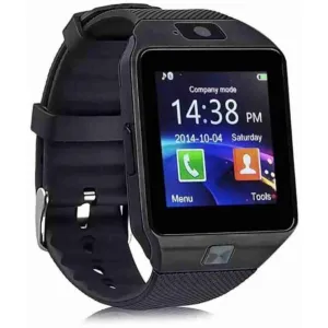 DZ09 Bluetooth Smartwatch with Sim Card Slot calling Function, Memory Card Slot, Camera 
