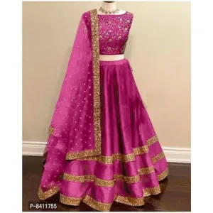Patiyala Semi Stitched lehenga



