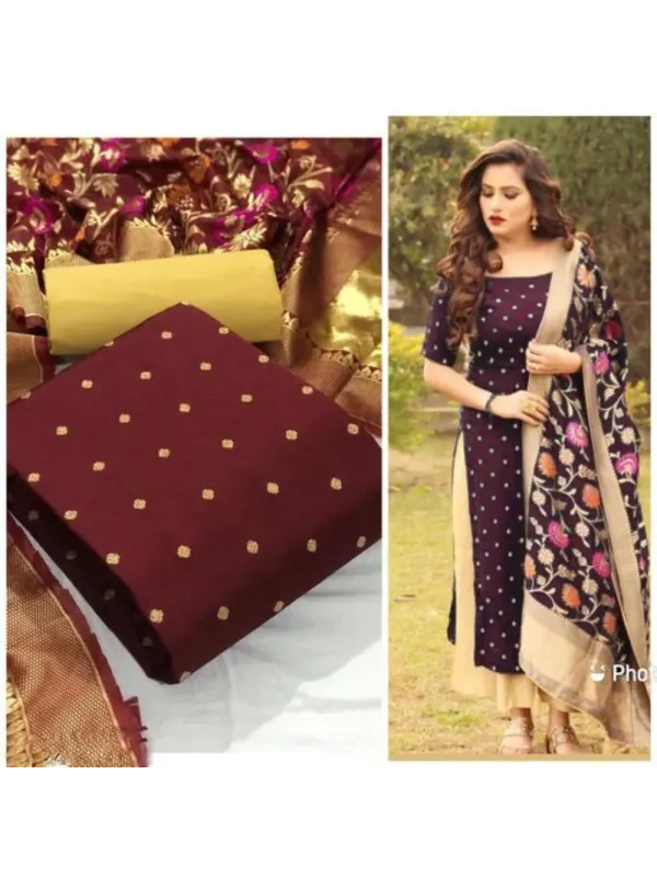 Suit and dress material