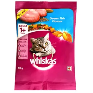Whiskas ocean fish adult cat food 50g