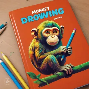 Monkey DRAWING notebook 📓 From Rezonce Web Services 