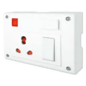 16amp 5 IN1 UNI. S.S COMBINED WITH J. BOX (8059)